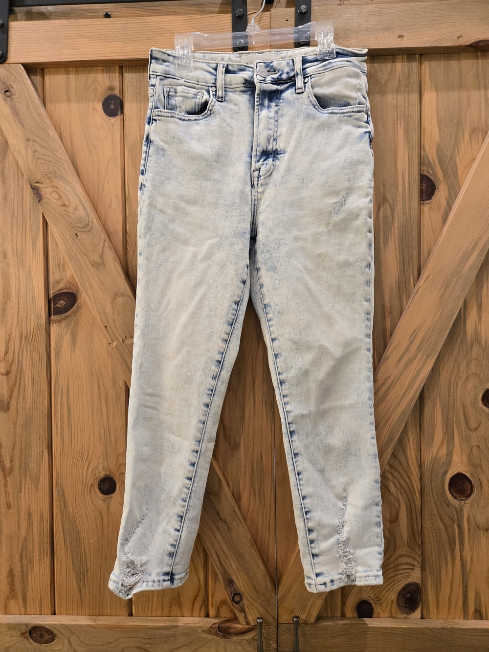 KanCan Light Wash Skinny Jeans in Faded Blue